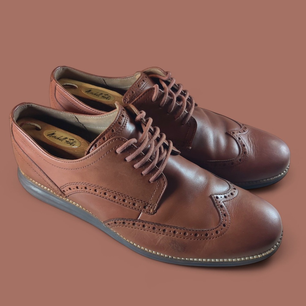 Cole Haan Men's Grand Shortwing Oxford Woodbury Java C26472 US 11.5 W